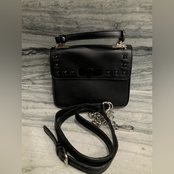 Steve Madden Black‎ Studded Crossbody - Picture 2 of 12